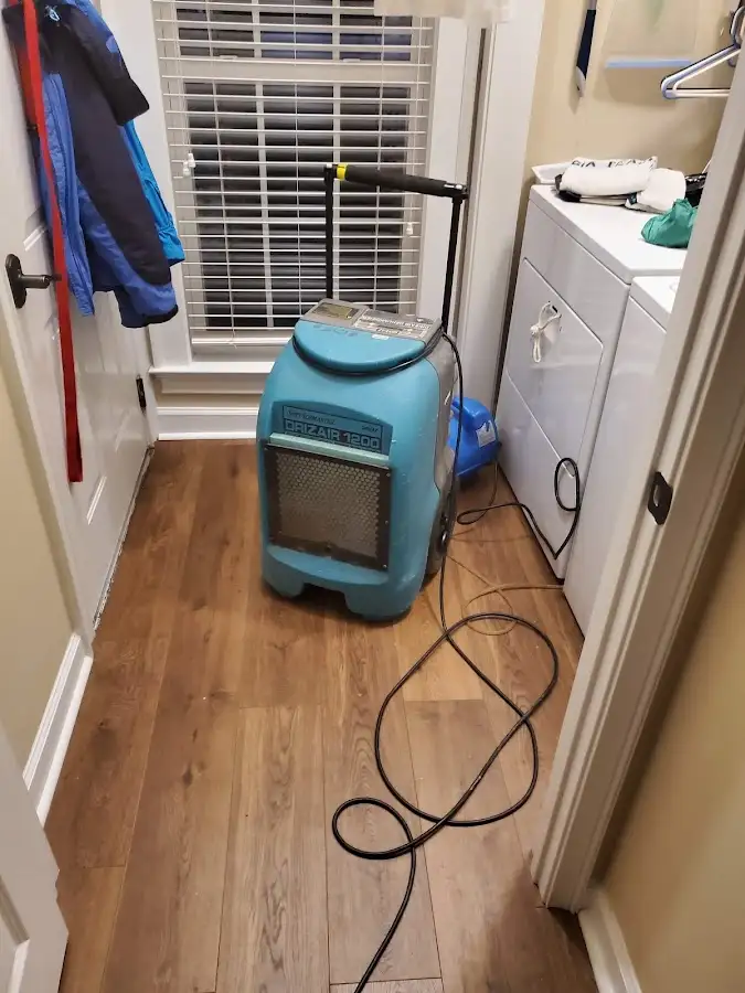 Commercial dehumidifier deployed for Crawl Space Restoration in Moraga