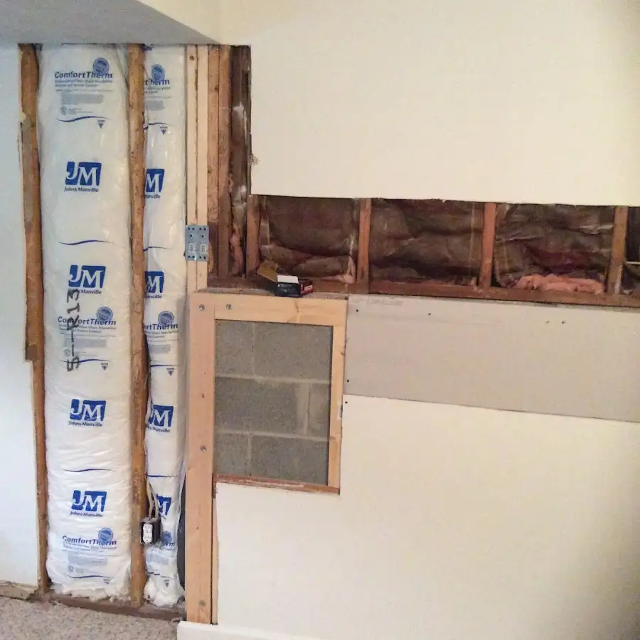 Wall insulation replacement during Contents Cleaning & Restoration in Moraga